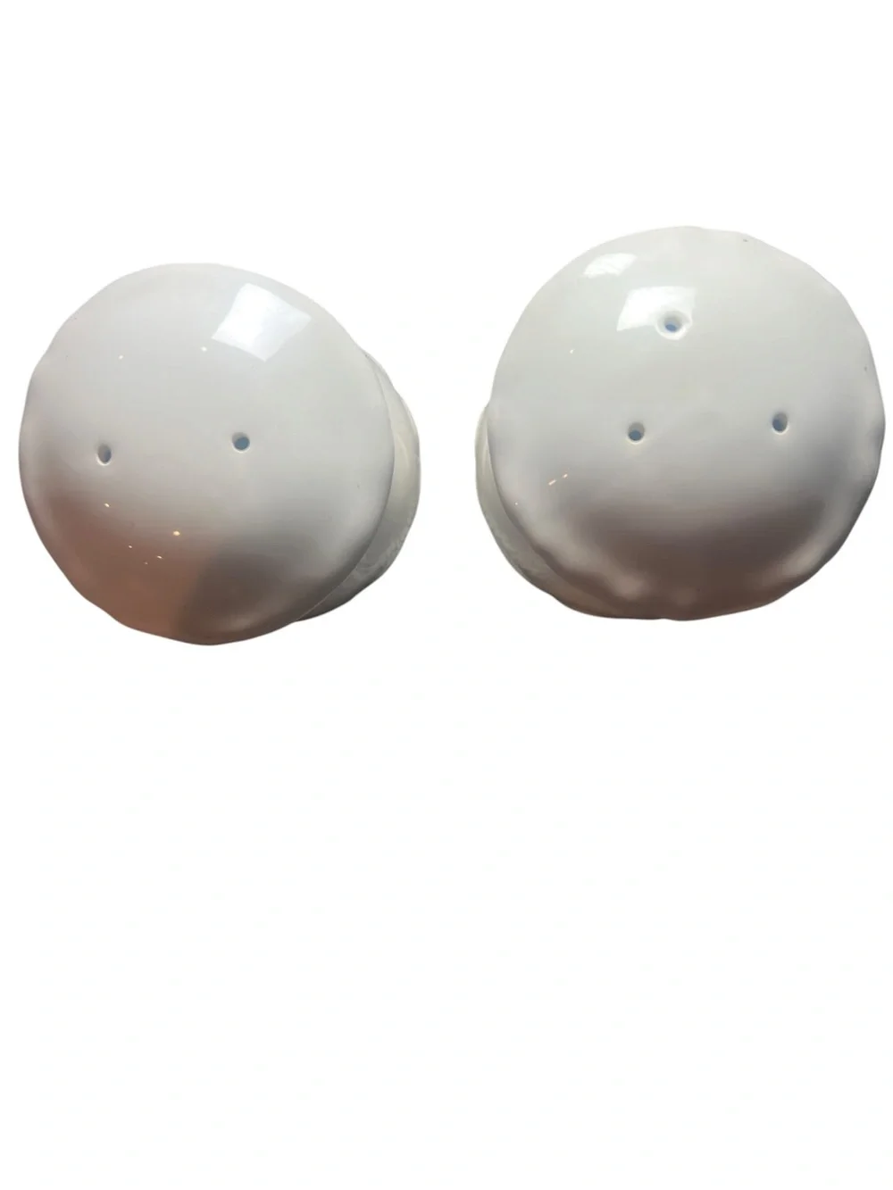 Felice Ivory by JCPENNEY Discontinued Ceramic Salt and Pepper Shakers